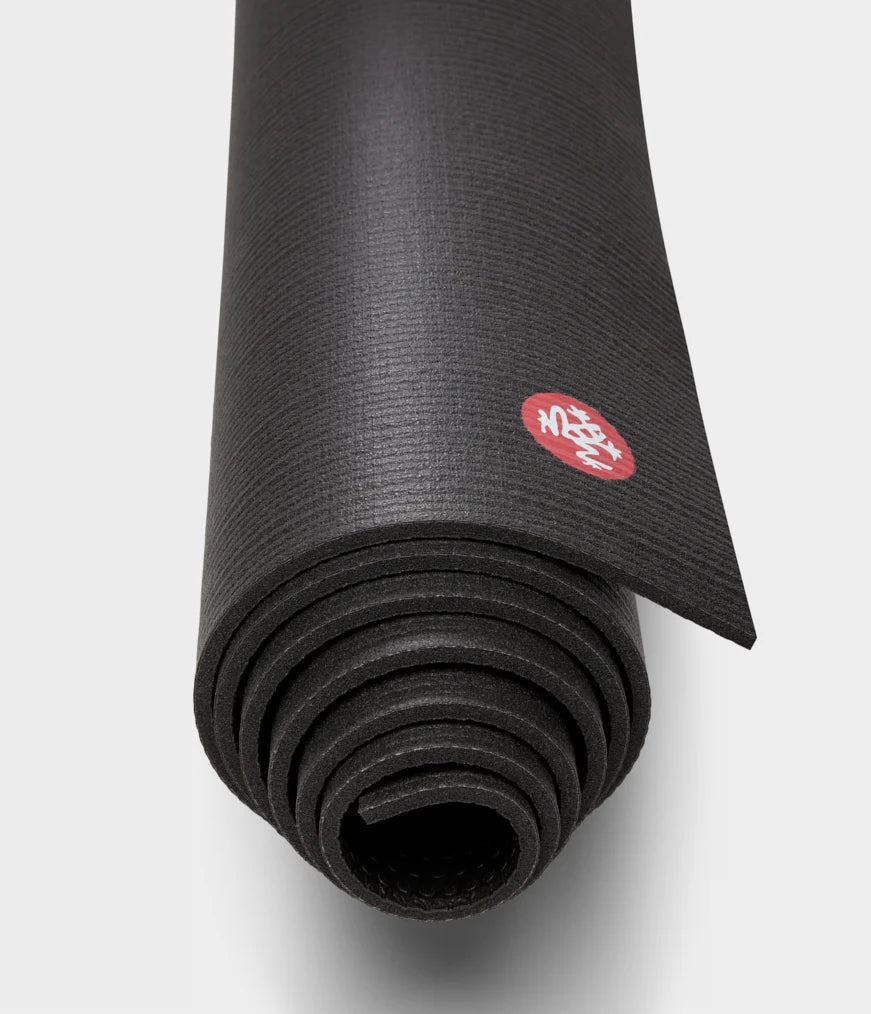 PRO prostirka za jogu 6mm (standardna 71") - CRNA