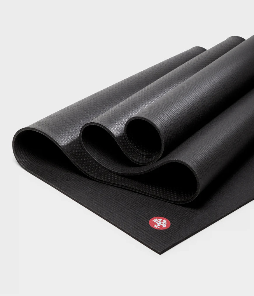 PRO prostirka za jogu 6mm (standardna 71") - CRNA